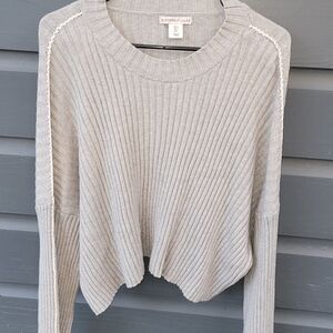 Sincerely Jules Light Gray Knit Top